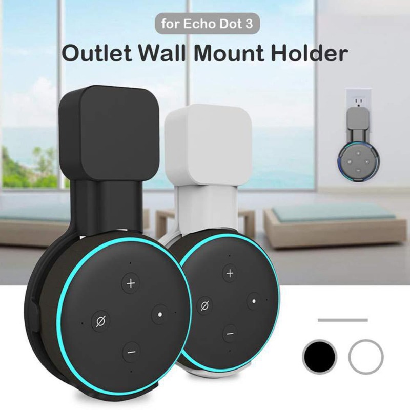 Amazon Speaker Echo Pop - 1/2 ชิ้น สำหรับเอคโค ดอท 3 ที่ยึดติดผนัง
