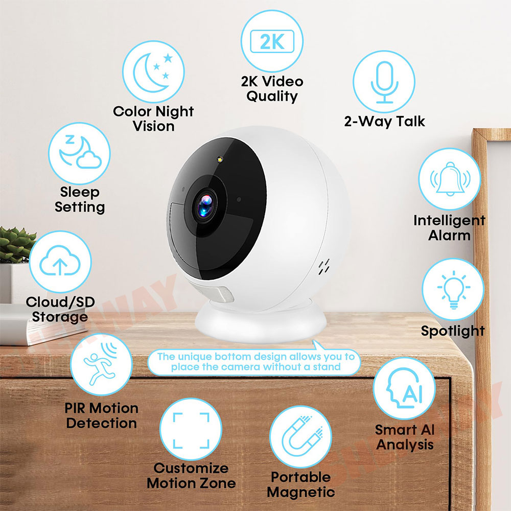 กล้องวงจรปิดไร้สาย 2K 5MP Wifi - Eufy Camera E220 บทวิจารณ์และราคา